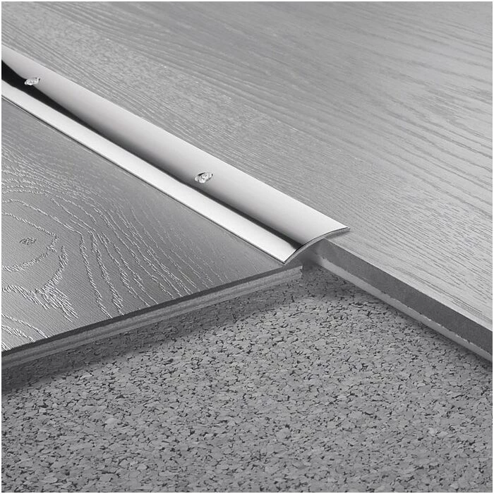 Logoclic Overgangsprofil Rustfrit Stål Blank 100x3 Cm 1 Logoclic Overgangsprofil Rustfrit Stål Blank 100x3 Cm