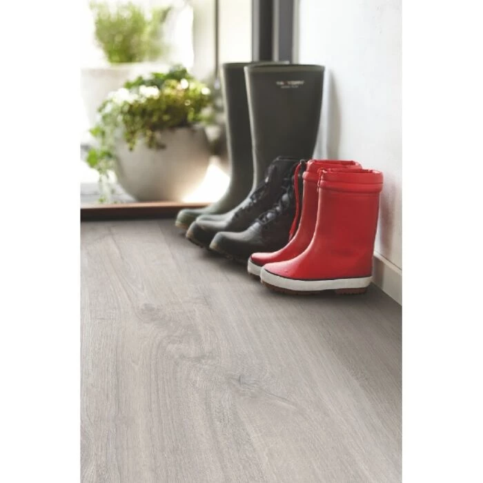Pergo Laminatgulv Cool Grey Oak Plank 1380x156x8 Mm 1,722 M² 2 Pergo Laminatgulv Cool Grey Oak Plank 1380x156x8 Mm 1,722 M² - Billede 2