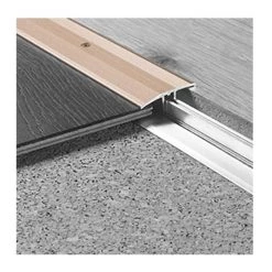 Logoclic Overgangsprofil Todelt Sand 90x3,7 Cm