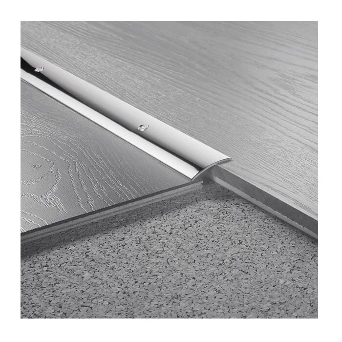 Logoclic Overgangsprofil Rustfrit Stål Blank 90x3 Cm 1 Logoclic Overgangsprofil Rustfrit Stål Blank 90x3 Cm