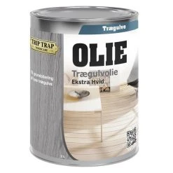 Trip Trap Trægulvolie Ekstra Hvid 1 L