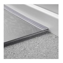 Logoclic Vinkelprofil I Alu Rustfrit Stål 100x2,45x1 Cm