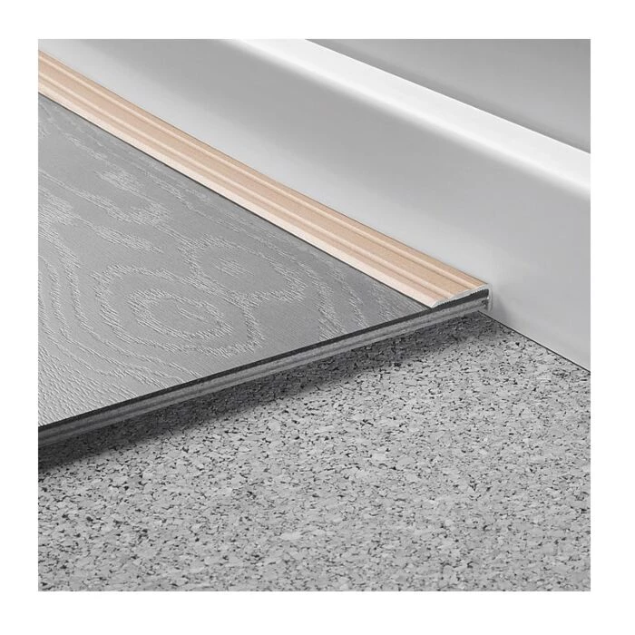 Logoclic Vinkelprofil I Alu Sand 100x2,45x1 Cm 1 Logoclic Vinkelprofil I Alu Sand 100x2,45x1 Cm