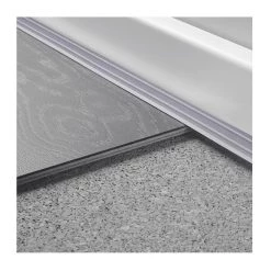 Logoclic Vinkelprofil I Alu Rustfrit Stål 100x2,45x2 cm