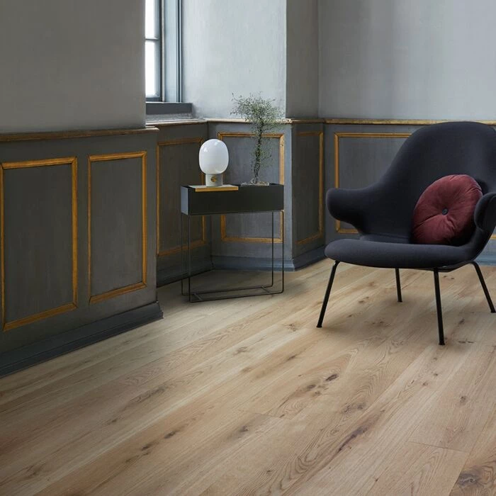 Timberman Chateau Plank Eg Børstet Ultramat Lak Natur 2,81 M² 2 Timberman Chateau Plank Eg Børstet Ultramat Lak Natur 2,81 M² - Billede 2