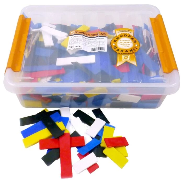 Knudsen Kilen Styreklodser 520 Stk. 1 Knudsen Kilen Styreklodser 520 Stk.