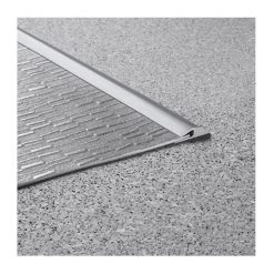 Logoclic Afslutningsprofil Grå Plast 100 Cm