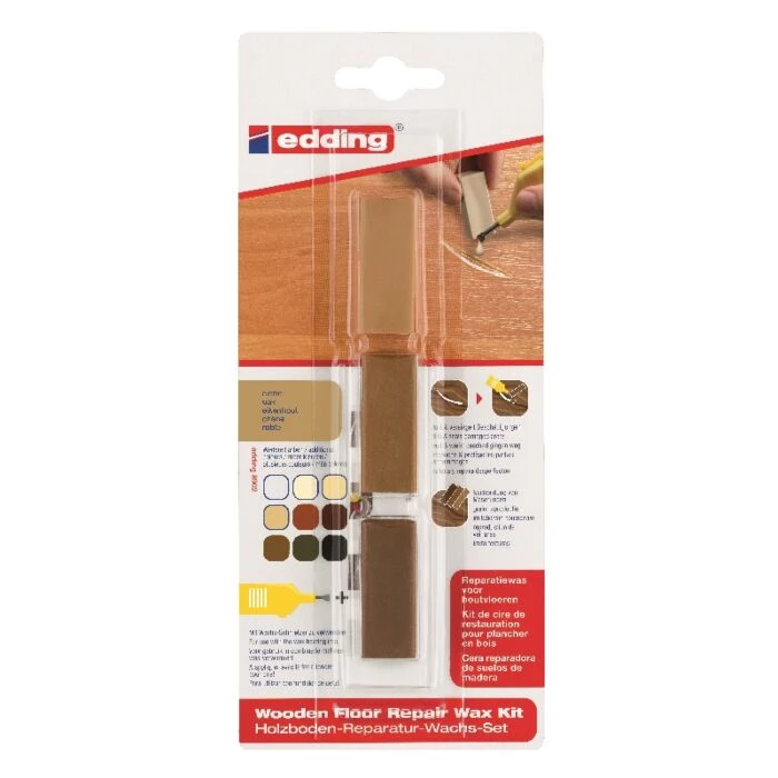 Edding 8902/3 Oak Wooden Floor Repair Kit 1 Edding 8902/3 Oak Wooden Floor Repair Kit