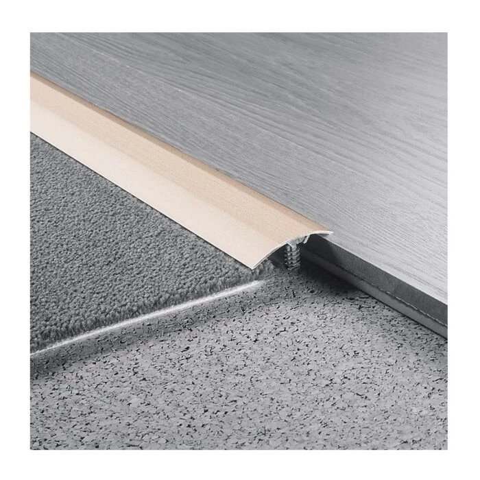 Logoclic Overgangsprofil Med Plastdyvler Sand 270x3,8 Cm 1 Logoclic Overgangsprofil Med Plastdyvler Sand 270x3,8 Cm