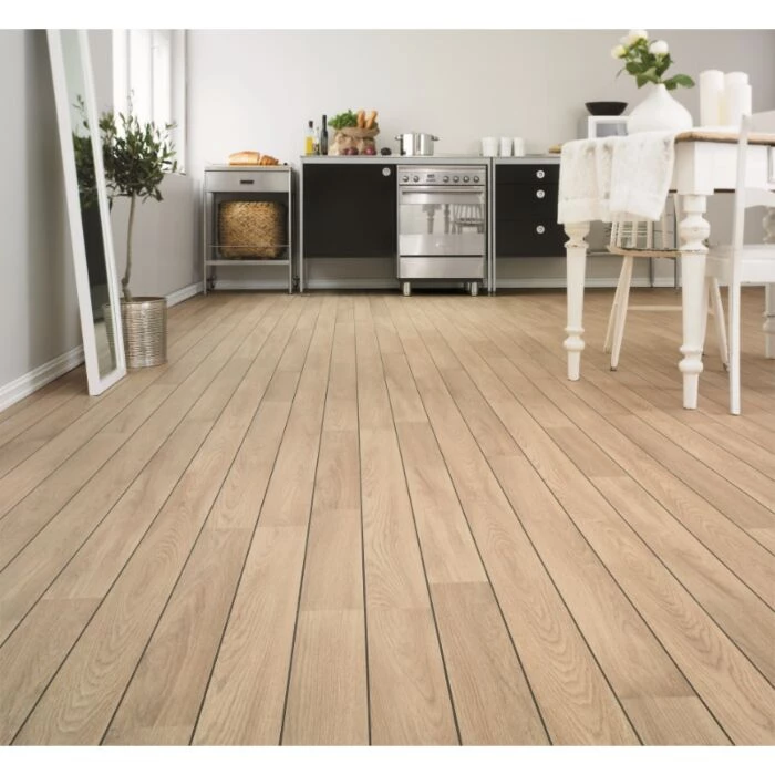 Alloc Original Højtrykslaminatgulv Skibsgulv Hvid Eg 1,91 M² 2 Alloc Original Højtrykslaminatgulv Skibsgulv Hvid Eg 1,91 M² - Billede 2