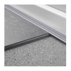 Logoclic Vinkelprofil Grå Plast 100x2,5x2 cm