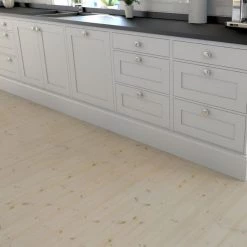 Frøslev Fyrretræsgulv Hvidolieret A 4500x135x20 Mm 2,43 M²