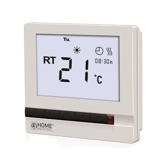 Home Heating E&C Digital Termostat Hvid 2 Home Heating E&C Digital Termostat Hvid - Billede 2