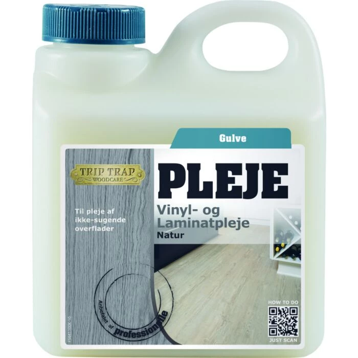 Trip Trap Vinyl & Laminatpleje Natur - 1L 1 Trip Trap Vinyl & Laminatpleje Natur - 1L