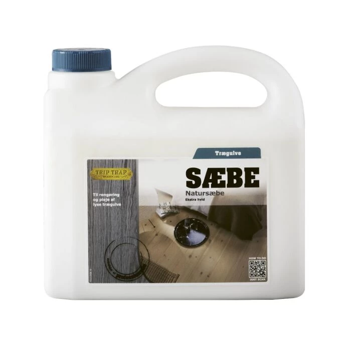 Trip Trap Natursæbe Ekstra Hvid 2,5 L 1 Trip Trap Natursæbe Ekstra Hvid 2,5 L