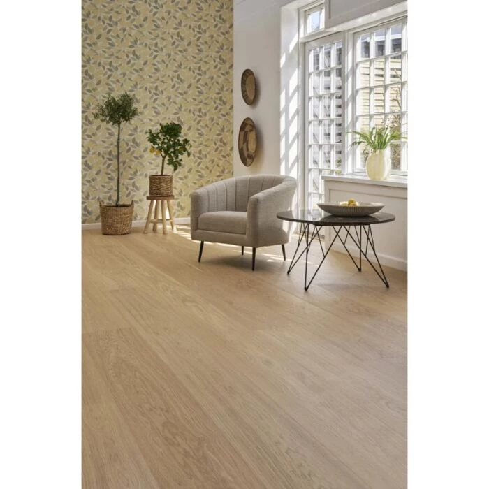 Timberman Plankegulv Royal Oak Powerlak Hvid 1805x195x10 Mm 2,46 M² 3 Timberman Plankegulv Royal Oak Powerlak Hvid 1805x195x10 Mm 2,46 M² - Billede 3