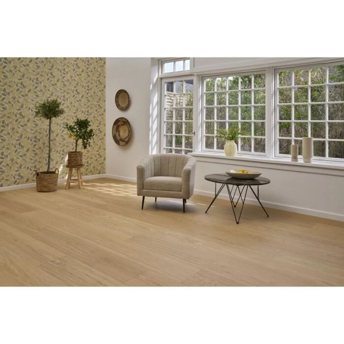 Timberman Plankegulv Royal Oak Powerlak Hvid 1805x195x10 Mm 2,46 M² 4 Timberman Plankegulv Royal Oak Powerlak Hvid 1805x195x10 Mm 2,46 M² - Billede 4