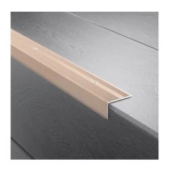 Logoclic Vinkelprofil Alu Sand 100x4x2,5 Cm