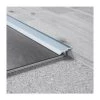 Logoclic Overgangsprofil Med Plastdyvler Sølv 270x3,2 Cm