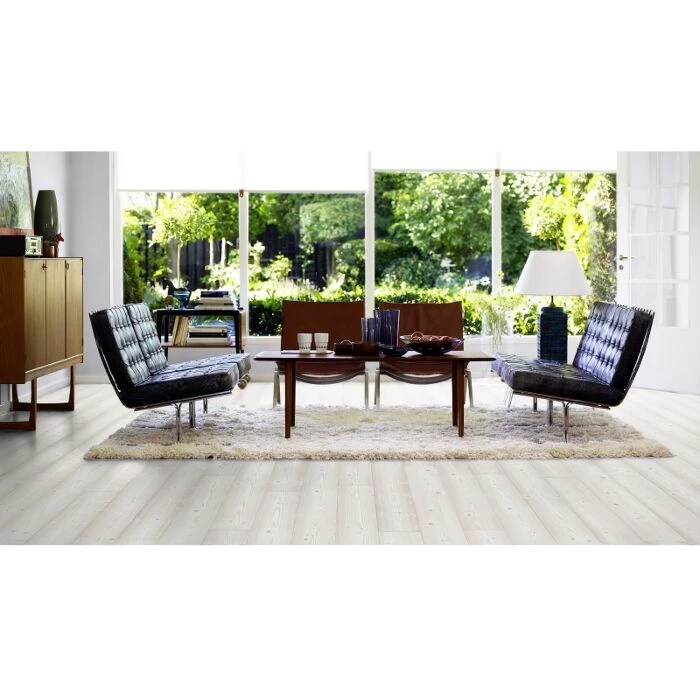 Pergo Laminatgulv Living Børstet Hvid Fyr 1,835 M² 5 Pergo Laminatgulv Living Børstet Hvid Fyr 1,835 M² - Billede 5