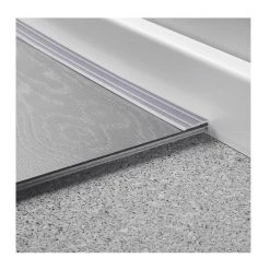 Logoclic Vinkelprofil Alu Rustfrit Stål 100x2,45x1 Cm