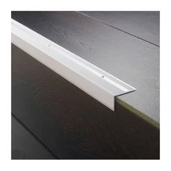 Logoclic Vinkelprofil Alu Sølv 100x4x2,5 Cm