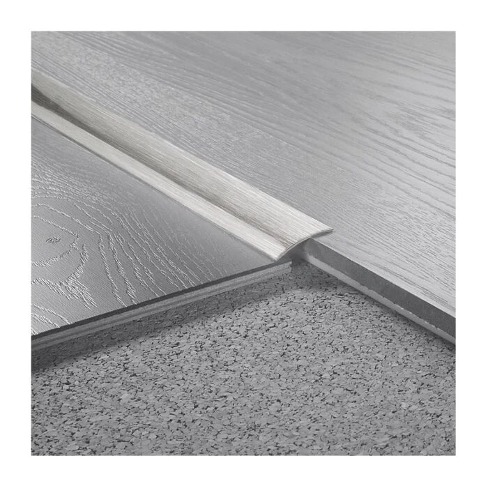 Logoclic Overgangsprofil Rustfri Stål Mat 90x3 Cm 1 Logoclic Overgangsprofil Rustfri Stål Mat 90x3 Cm