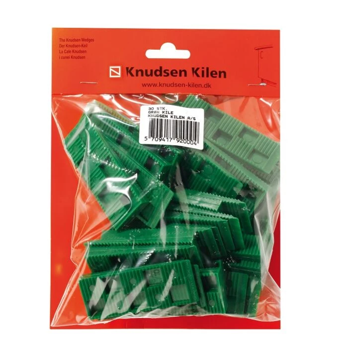 Knudsen Kilen Kiler 30 Stk. Grøn 1 Knudsen Kilen Kiler 30 Stk. Grøn