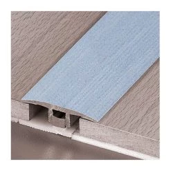 Logoclic Overgangsprofil Sølv Todelt 90x3,4 Cm