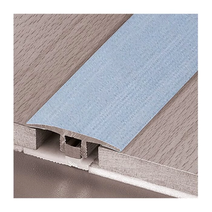 Logoclic Overgangsprofil Sølv Todelt 90x3,4 Cm 1 Logoclic Overgangsprofil Sølv Todelt 90x3,4 Cm