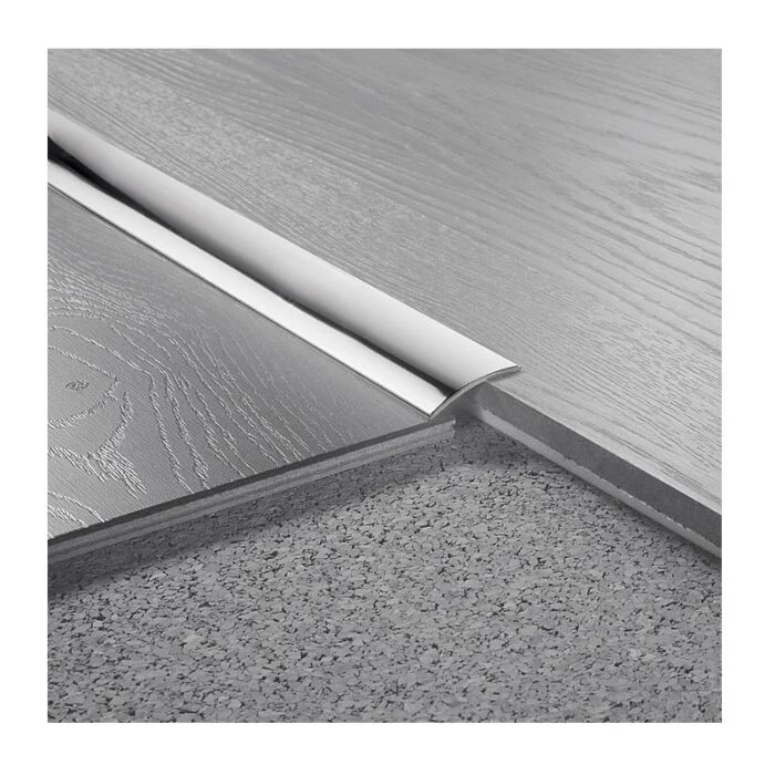 Logoclic Overgangsprofil Rustfri Stål Blank 270x3 Cm 1 Logoclic Overgangsprofil Rustfri Stål Blank 270x3 Cm