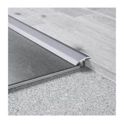 Logoclic Overgangsprofil Rustfrit Stål 90x3,2 Cm