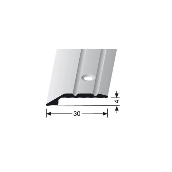 Logoclic Tilpasningsprofil Alu Sand 100x3 Cm 2 Logoclic Tilpasningsprofil Alu Sand 100x3 Cm - Billede 2