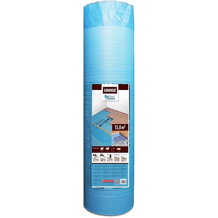 Logoclic Gulvunderlag ProVent 3 Mm 15 M² 1 Logoclic Gulvunderlag ProVent 3 Mm 15 M²