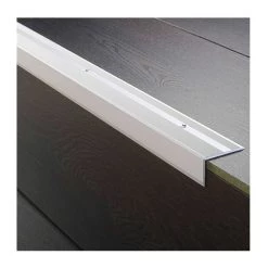 Logoclic Vinkelprofil Alu Rustfrit Stål 100x4x2,5 cm