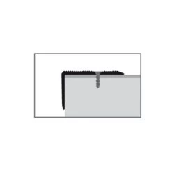 Logoclic Vinkelprofil Alu Rustfrit Stål 100x4x2,5 cm -Tilbud GULVE & TILBEHØR Butik unnamed file 853