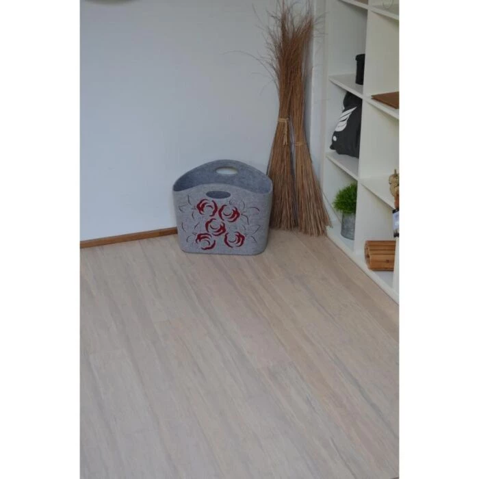 Holse & Wibroe Bambusgulv Ekstrem Klik Natur Hvid Matlak 1,98 M² 14x135x1830 Mm 3 Holse & Wibroe Bambusgulv Ekstrem Klik Natur Hvid Matlak 1,98 M² 14x135x1830 Mm - Billede 3